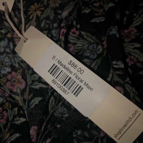 Love stitch floral maxi dress - Picture 5 of 7